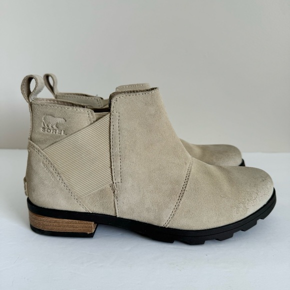 Sorel Women's Ankle Booties in Light Tan - Picture 2 of 14
